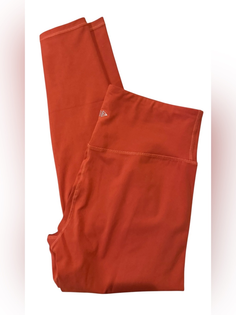 High-Waist‎ Orange Performance Leggings